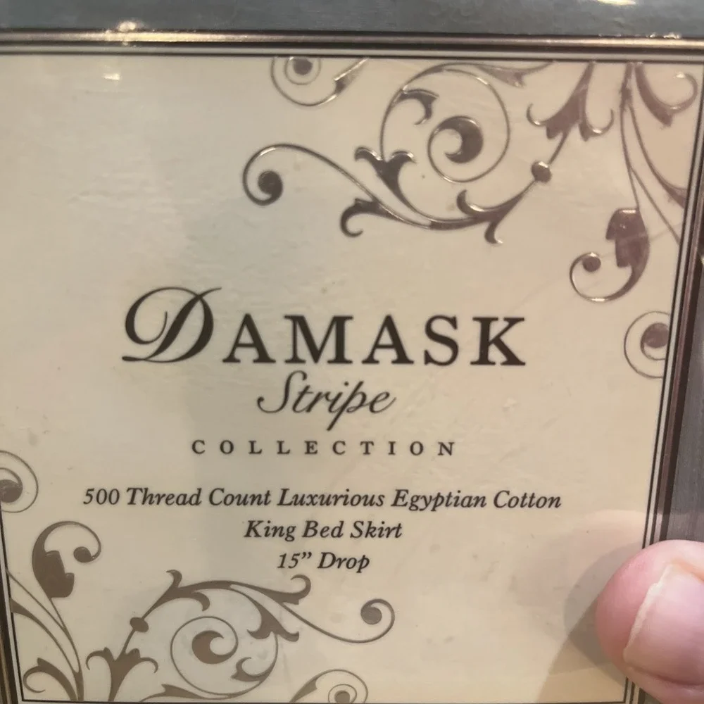 N/A damask stripe